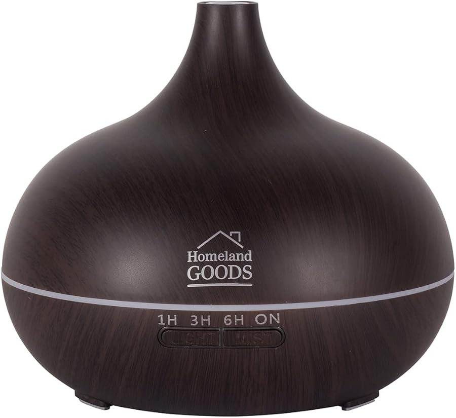 Homeland Goods Aromatherapy Humidifier Adjustable Black