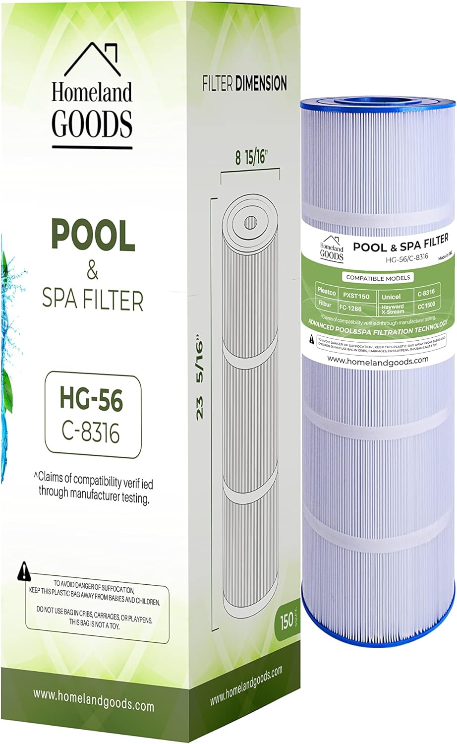 Homeland Goods Replaces PAP100 4 Cartridge